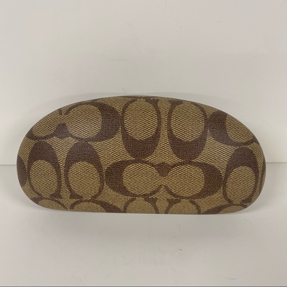 Coach | Hard Shell Signature Monogram Glasses Case - Picture 3 of 5